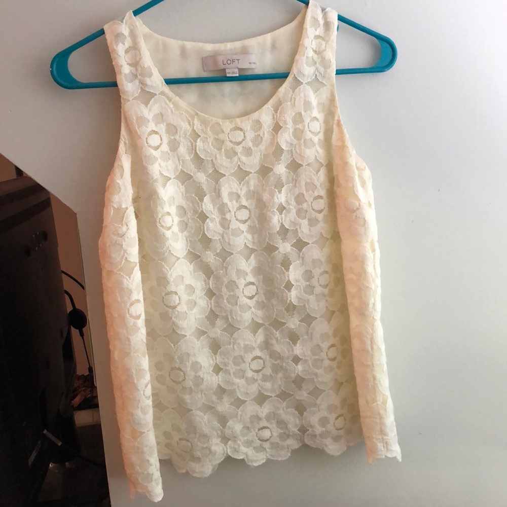 LOFT Lace Tank